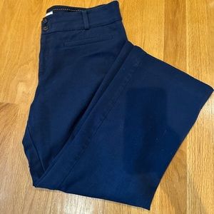 Anthropologie black The essential  Crop Flare  Dress Pants Women Size 10